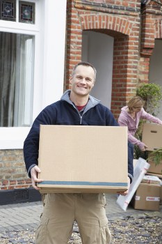 Stjohnswood van transport service handling boxes and household items