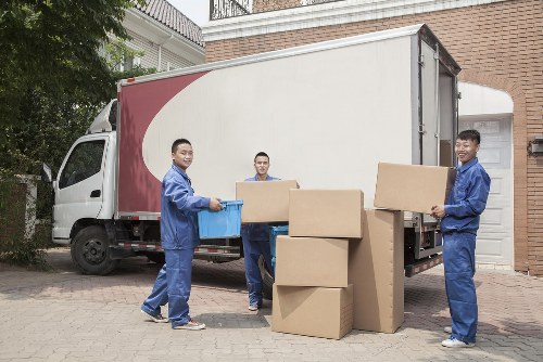 Illustration of accessible removal van services in St John’s Wood