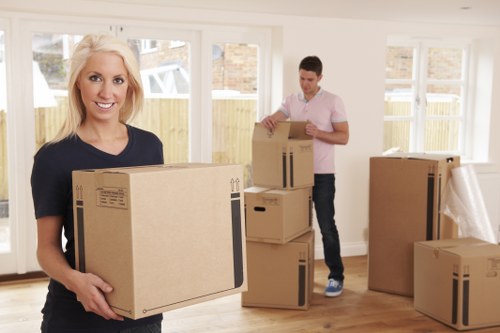Professional movers assisting with student relocation in Stjohnswood