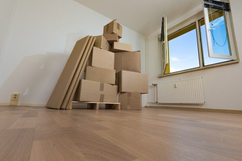 Free quote concept for a Removal Van St John’s Wood service