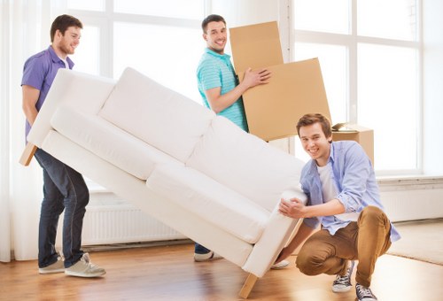 Waste handling and disposal compliance for moving services