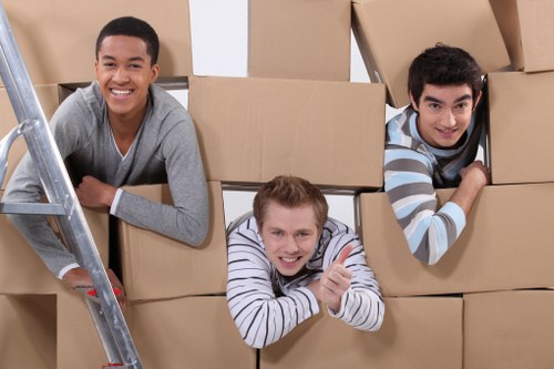 Removal van pricing example for a busy St John’s Wood street move