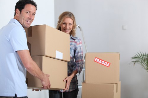 Accessible online information for a removal van service