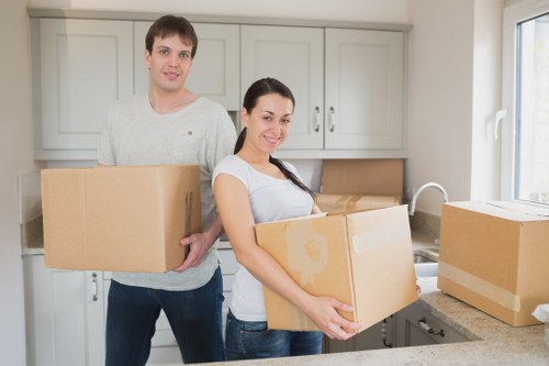 Experienced house removalists in Stjohnswood handling a family home move